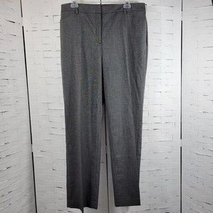 212 Collection Womens Brown Striped Natural Fit Trousers Pants  Size 14